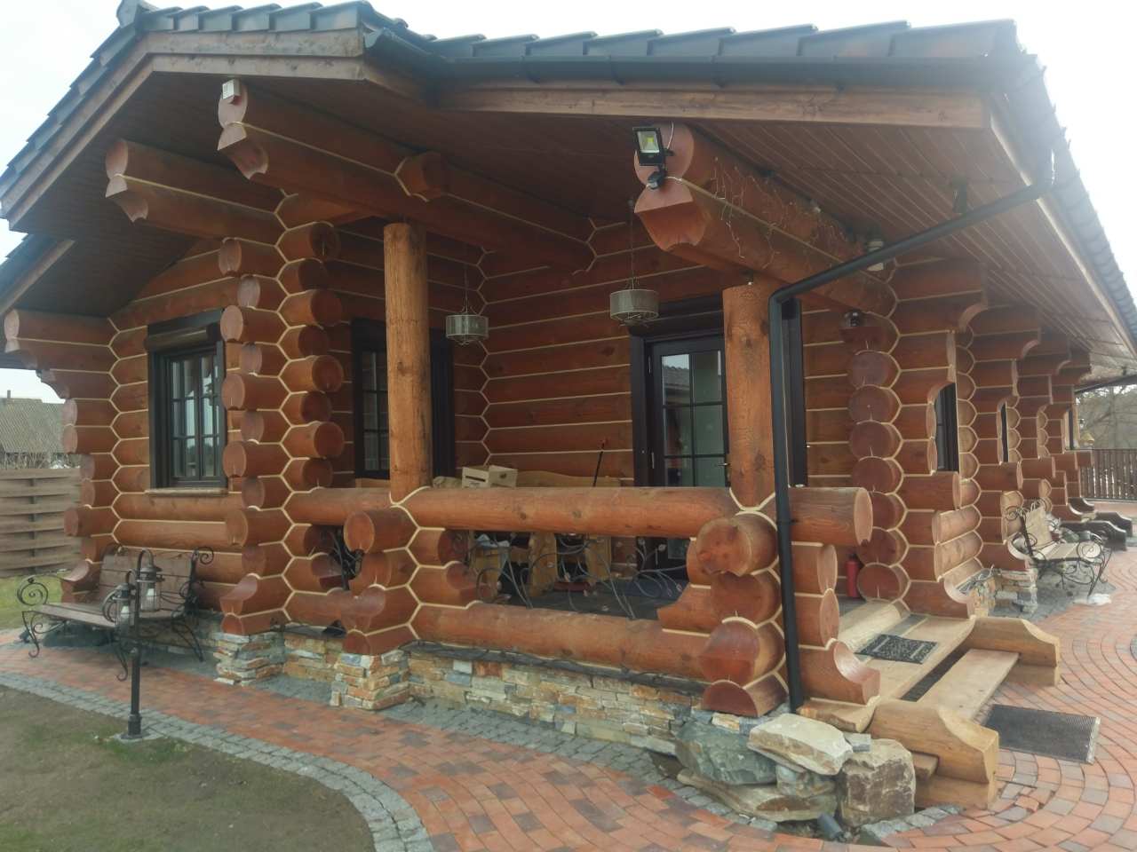 дом из бревна от белорусдом